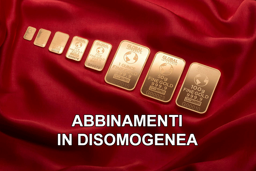 12.Abbinamenti in disomogenea